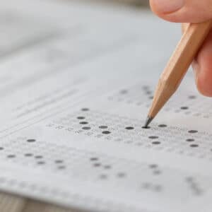 Practice Testing Bubble Sheet